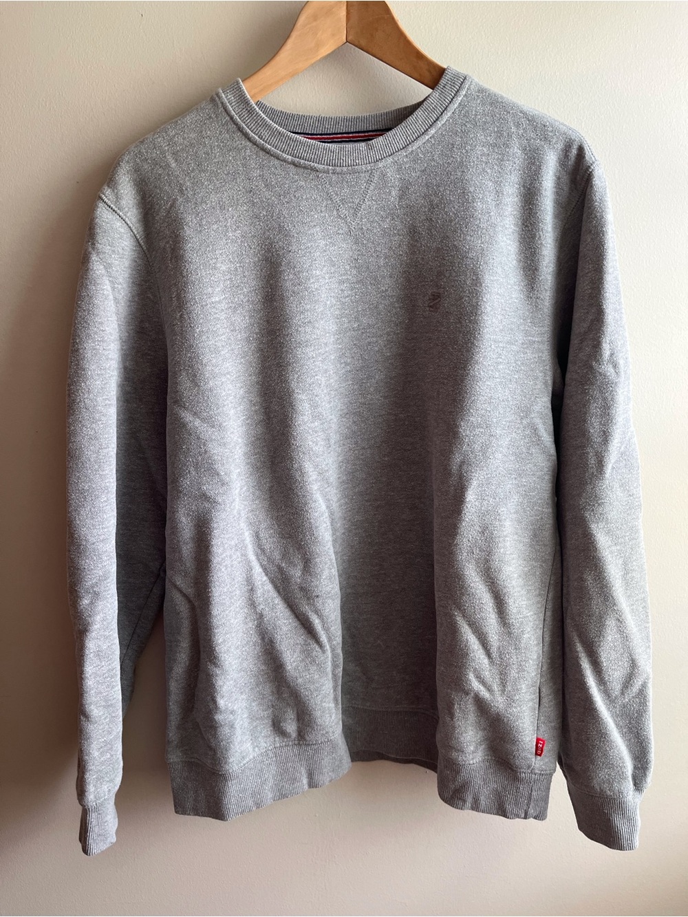 Izod Heather Gray Crewneck Sweater